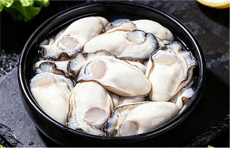 冰鲜生蚝肉
